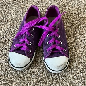Converse Purple Passion Sneakers, Size 10